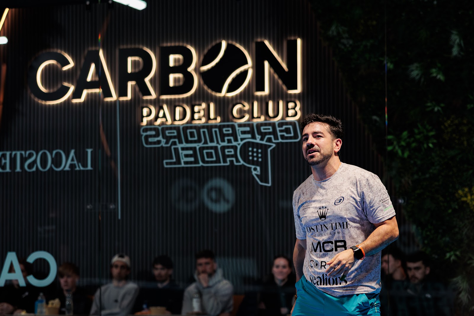 Match action — Padel Grid R09 · Carbon Manchester