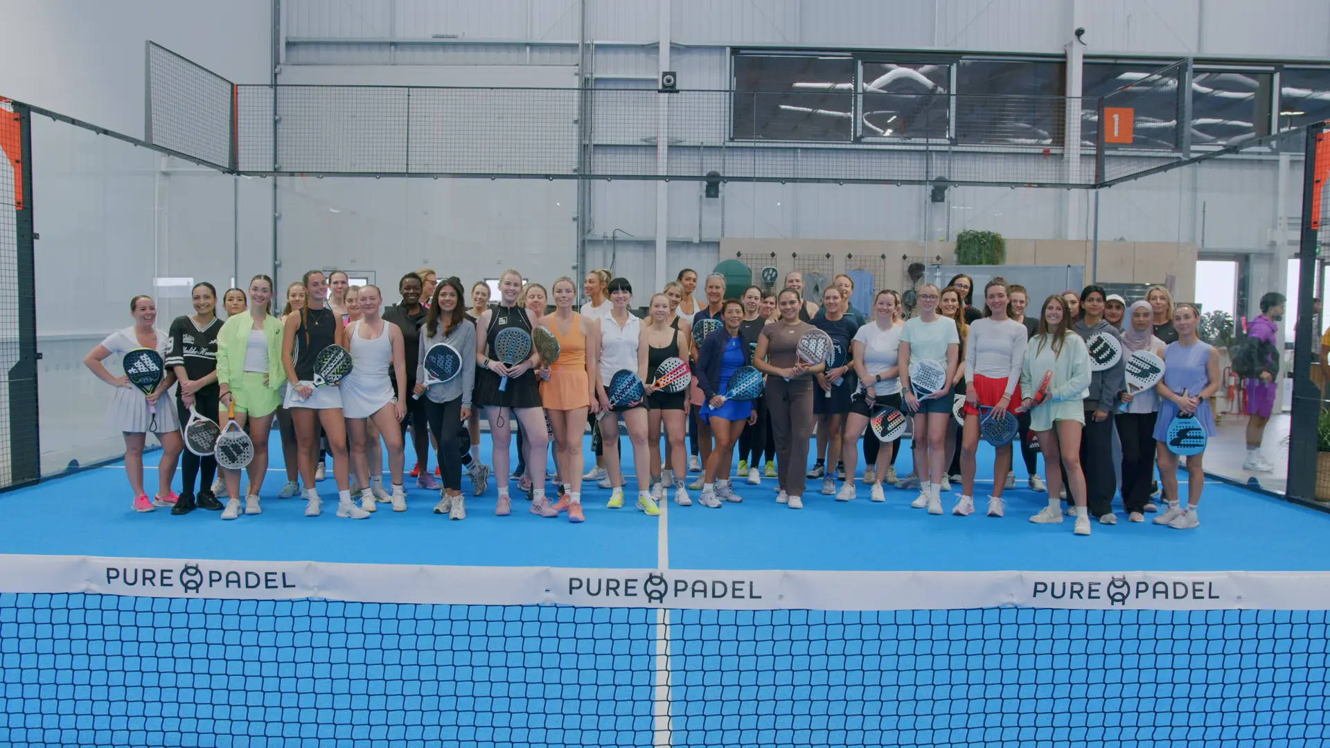 Ladies players — Padel Grid R08 · Pure Adlington