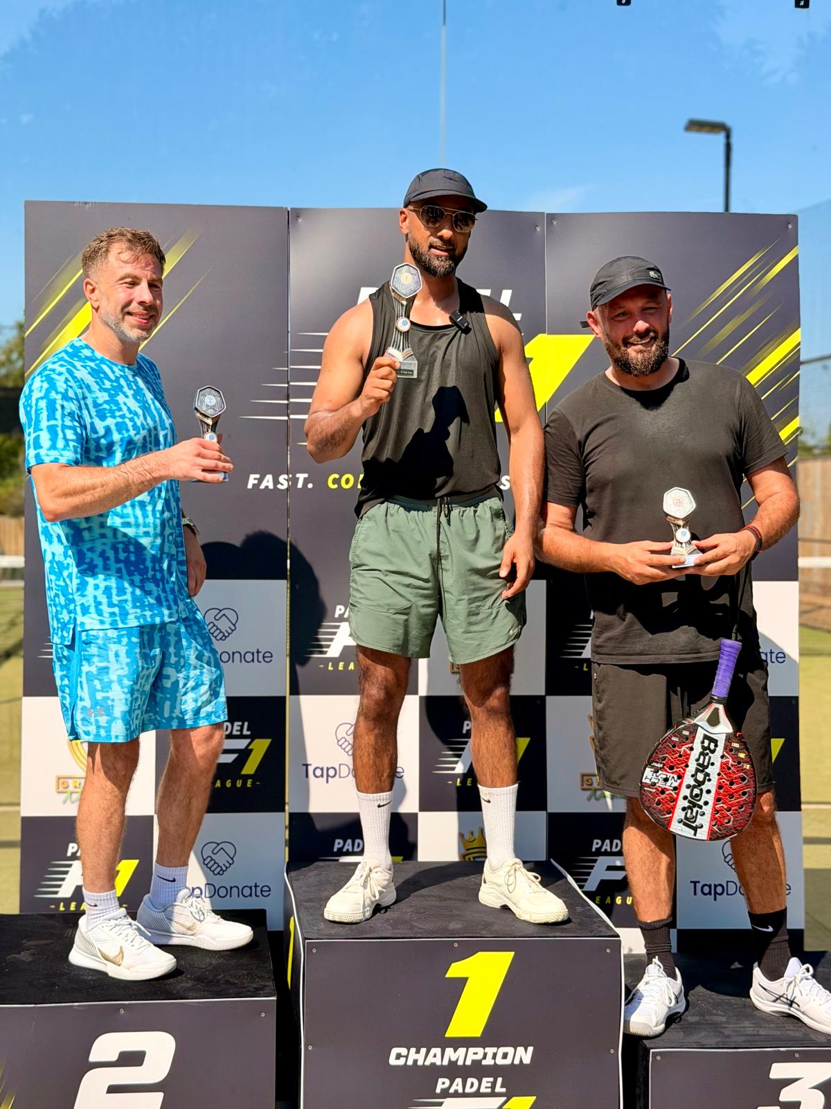 Podium presentation — Padel Grid R02 · – Hook