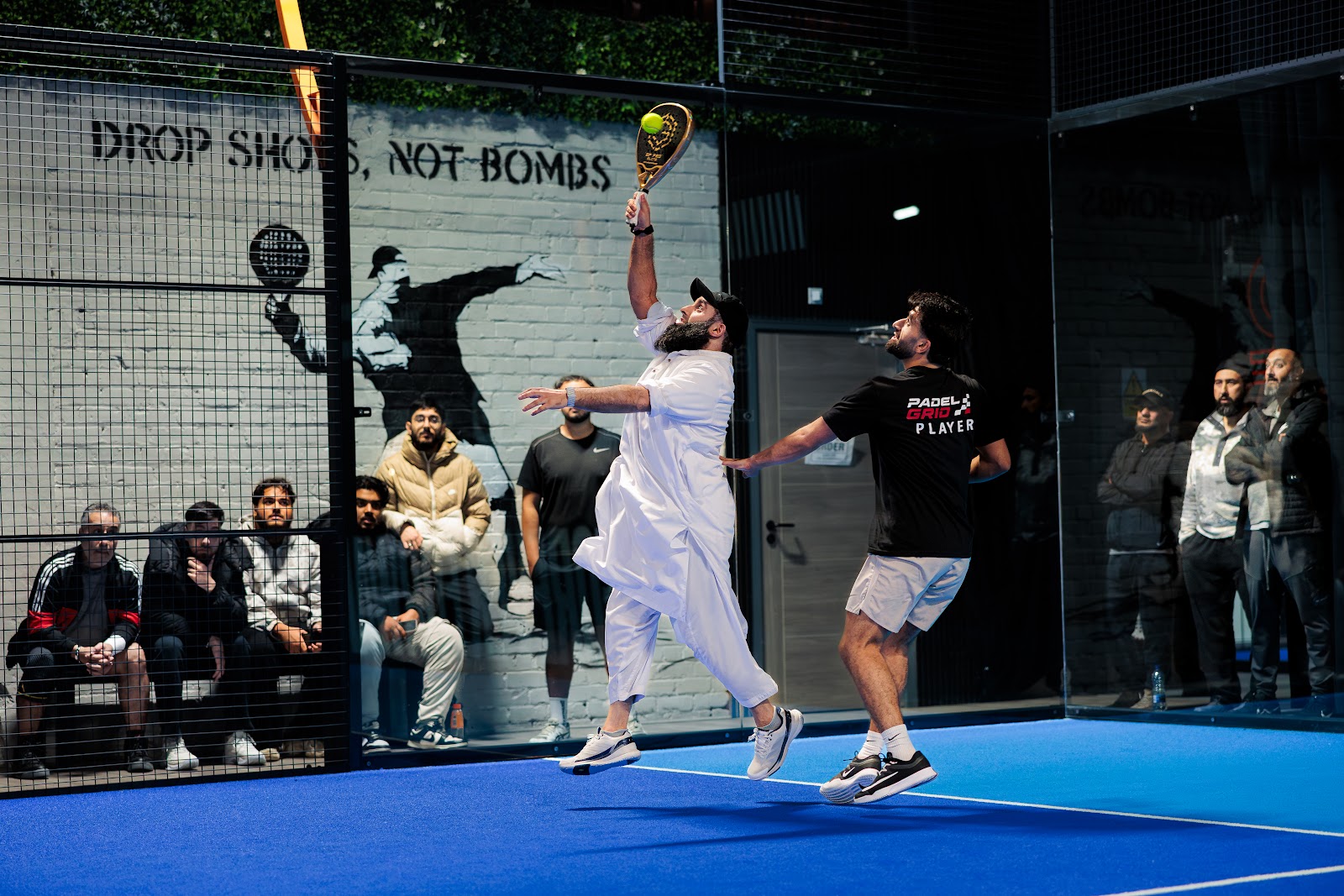 Match action — Padel Grid R09 · Carbon Manchester